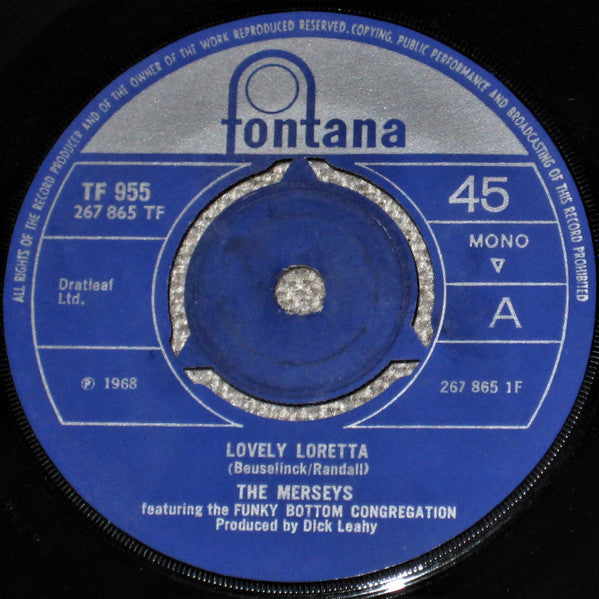 The Merseys : Lovely Loretta (7", Single, Mono)