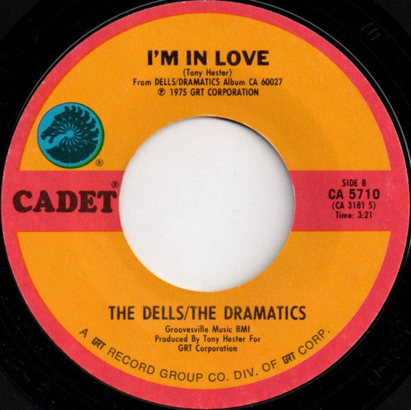 The Dells / The Dramatics : Love Is Missing From Our Lives / I'm In Love (7", Single, Styrene)