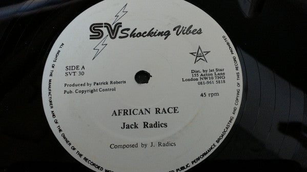 Jack Radics / Utan Green : African Race (12")