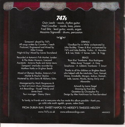 747s : ~Zampanò~ (CD, Album)
