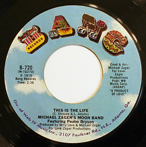 Michael Zager & The Moon Band Featuring Peabo Bryson : Do It With Feeling (7")