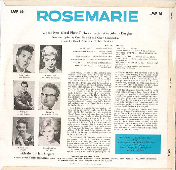 Various : Rosemarie (LP, Album, Club)