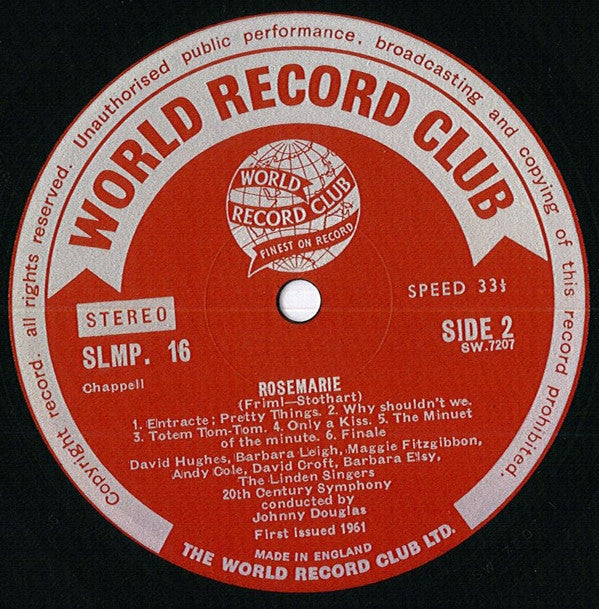 Various : Rosemarie (LP, Album, Club)