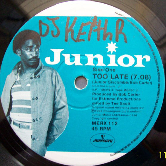 Junior (2) : Too Late (12")