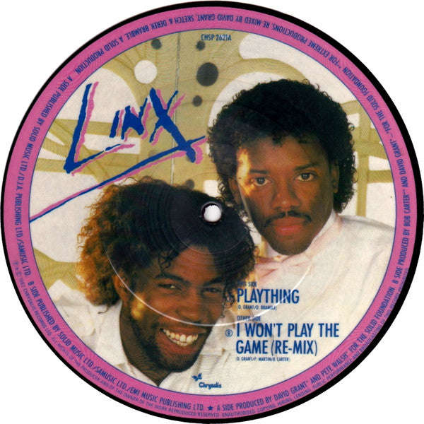 Linx : Plaything (7", Single, Pic)