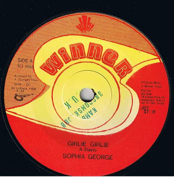 Sophia George / Winner All Stars : Girlie Girlie / Girl Rush (7", Single)