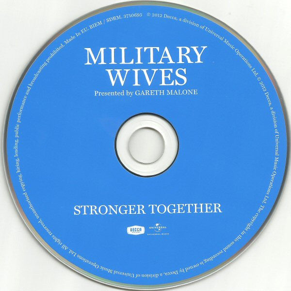 Military Wives : Stronger Together (CD, Album)