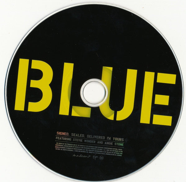 Blue (5) Featuring Stevie Wonder & Angie Stone : Signed, Sealed, Delivered I'm Yours (CD, Single)