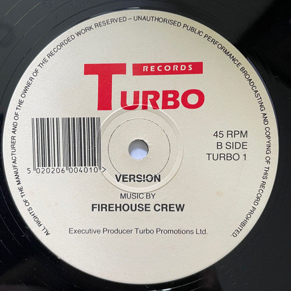 Lady G / Firehouse Crew : Man Fe Get Bun / Version (12")