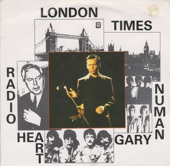 Radio Heart Featuring Gary Numan : London Times (7", Single)