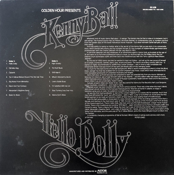 Kenny Ball : Hello Dolly (LP, Comp)