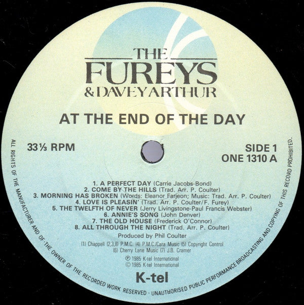 The Fureys & Davey Arthur : At The End Of The Day (LP, Album)