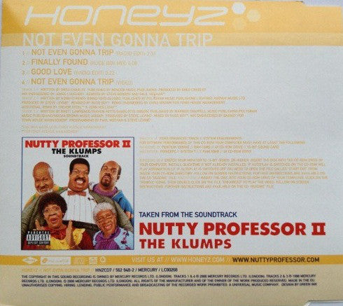 Honeyz : Not Even Gonna Trip (CD, Single, Enh, CD1)