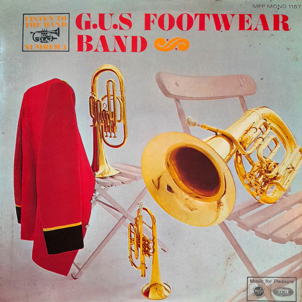 The G.U.S. Footwear Band : Listen To The Band No. 3 (LP, Album, Mono)