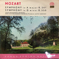 Wolfgang Amadeus Mozart : Symphony In A Major K.201 / Symphony In G Minor K.550 (LP)