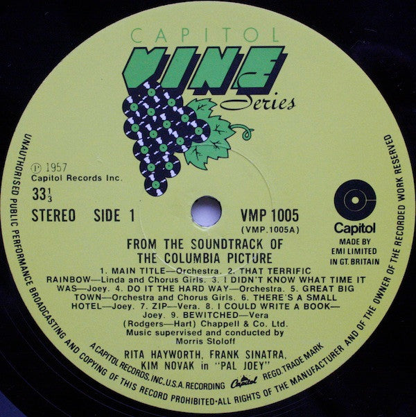 Various : Soundtrack Pal Joey (LP, RE)