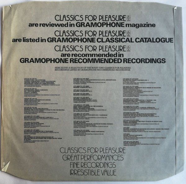 Jane Parker-Smith : Favourite Organ Masterpieces (LP, RE)