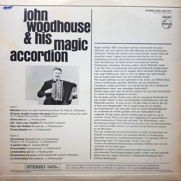 John Woodhouse : John Woodhouse & His Magic Electronic Accordion (LP)