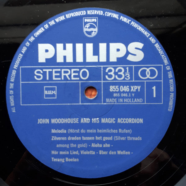 John Woodhouse : John Woodhouse & His Magic Electronic Accordion (LP)