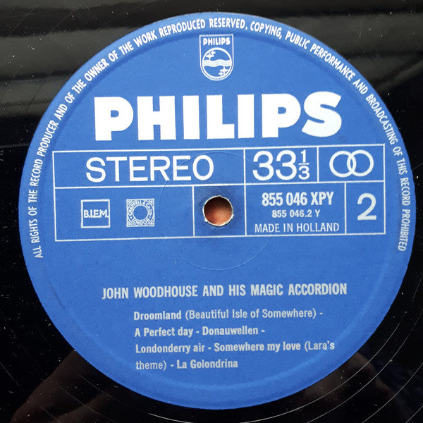 John Woodhouse : John Woodhouse & His Magic Electronic Accordion (LP)
