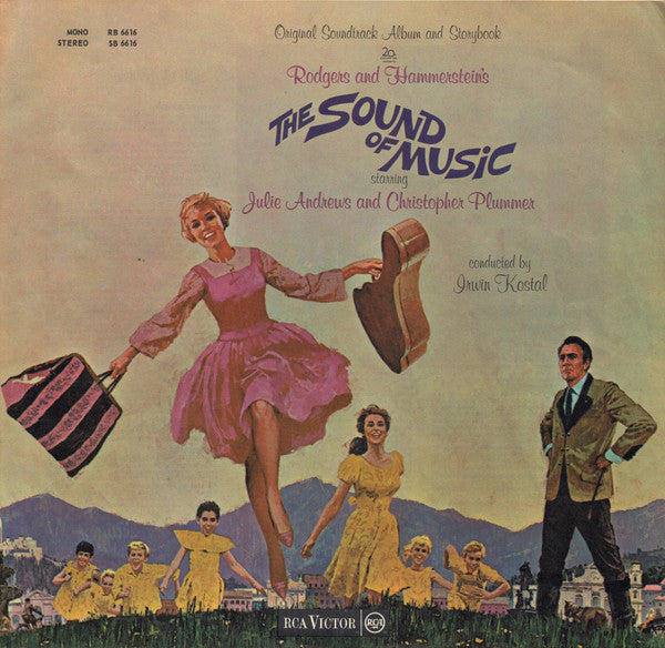 Rodgers & Hammerstein, Julie Andrews, Christopher Plummer, Irwin Kostal : The Sound Of Music (An Original Soundtrack Recording) (LP, Album)