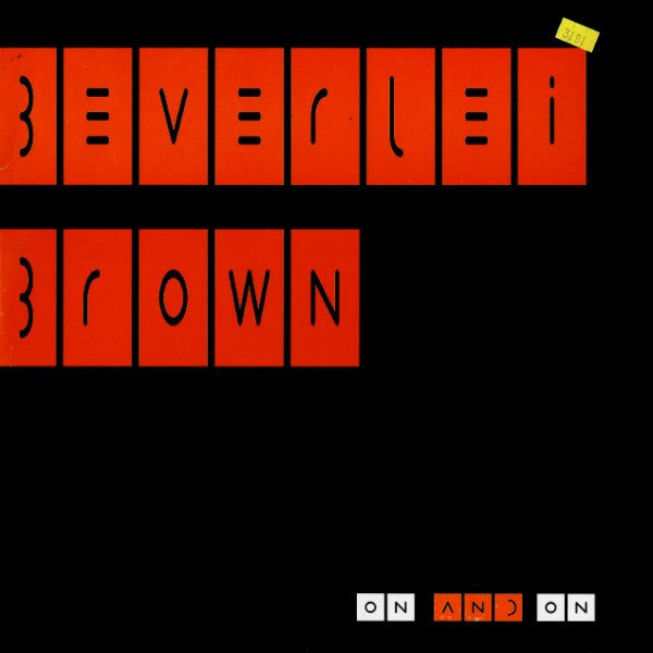 Beverlei Brown : On And On (2x12", Promo)