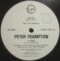 Peter Frampton : Lying (12", Promo)