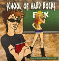 Various : School Of Hard Rocks (CD, Enh, Promo, Smplr)