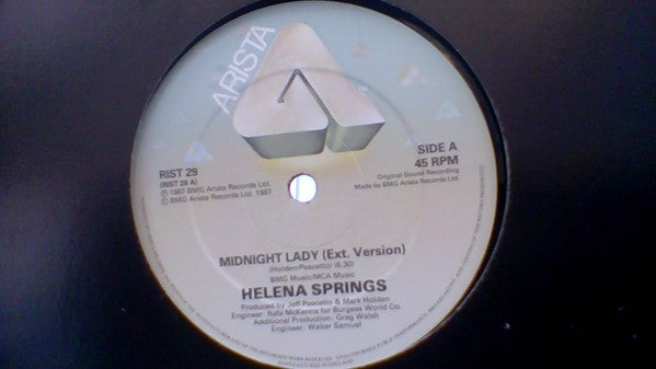 Helena Springs : Midnight Lady (12", Single)