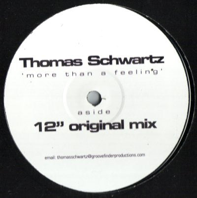 Thomas Schwartz : More Than a Feeling (12")