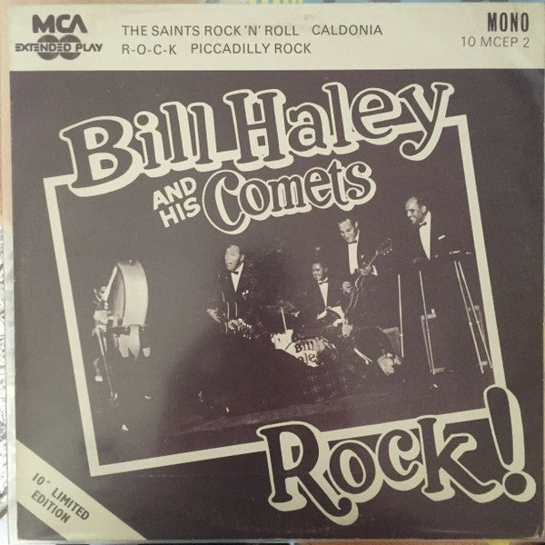 Bill Haley And His Comets : Rock! (10", EP, Mono, Ltd)