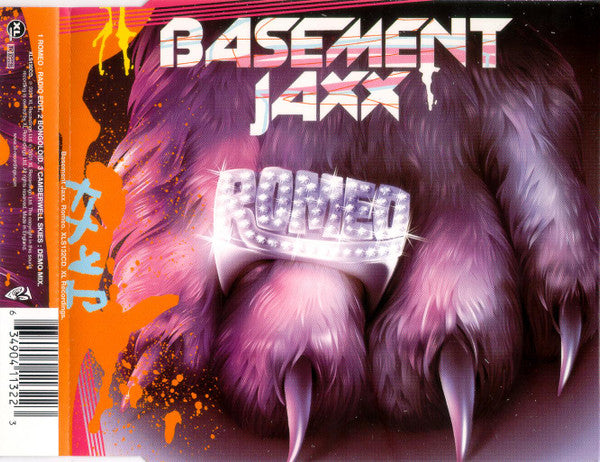 Basement Jaxx : Romeo (CD, Single)