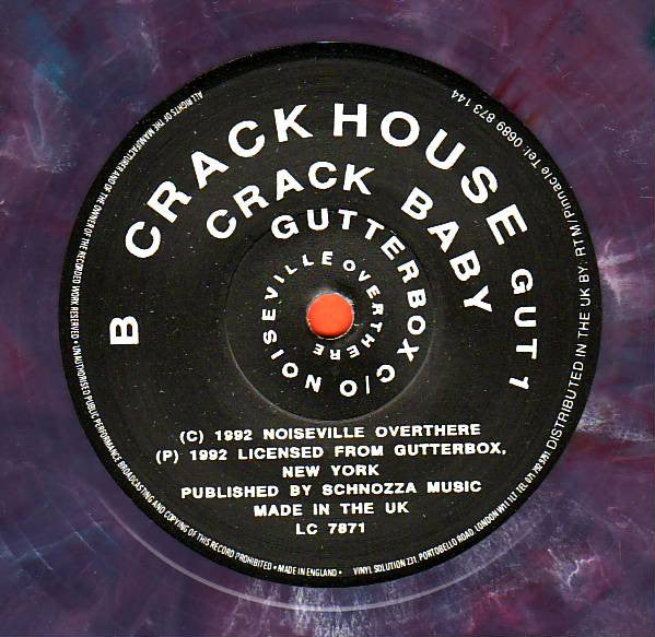 Crackhouse (3) : Tough Shit Crack Baby (7", Single, Pur)