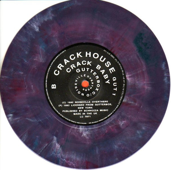 Crackhouse (3) : Tough Shit Crack Baby (7", Single, Pur)