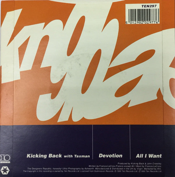 Kicking Back with Taxman : Devotion (7", Single, Sil)