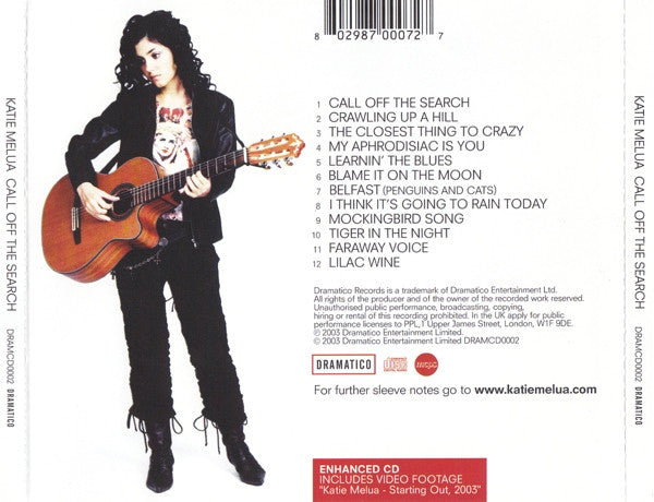 Katie Melua : Call Off The Search (CD, Album, Enh, EMI)