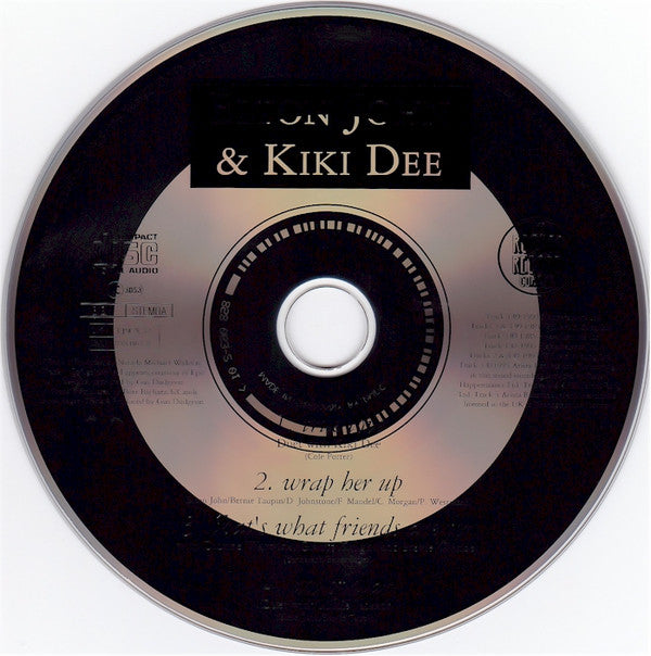 Elton John & Kiki Dee : True Love (CD, Single)