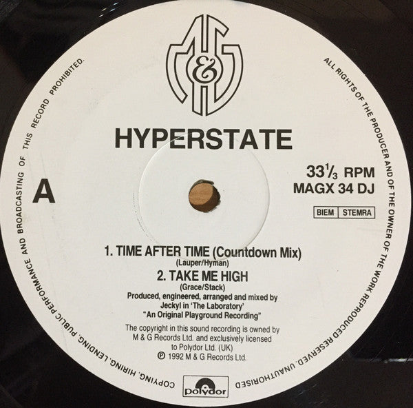 Hyperstate : Time After Time (12")