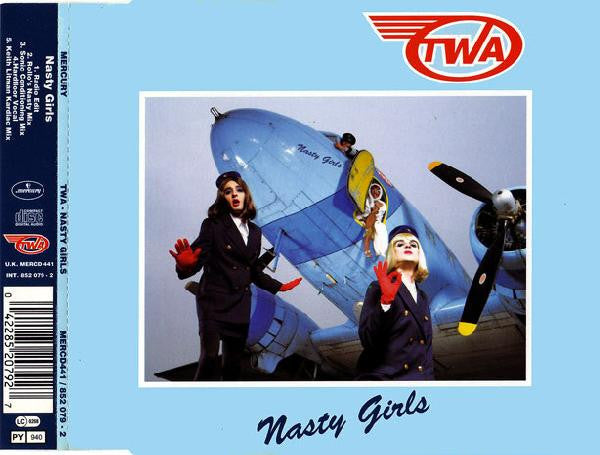 TWA : Nasty Girls (CD, Single)