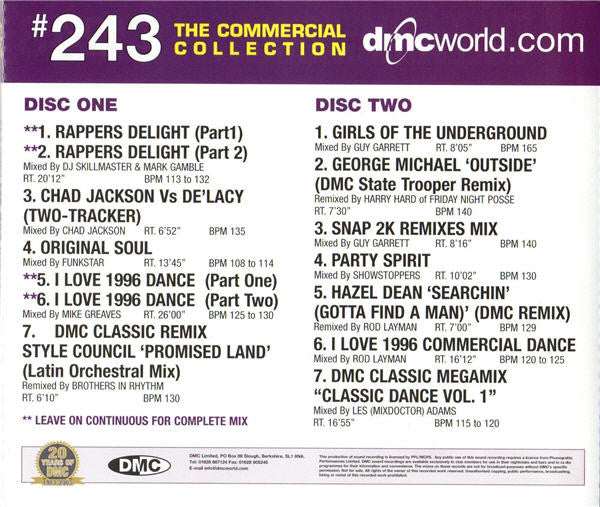 Various : Commercial Collection 243 (2xCD, Comp, P/Mixed)