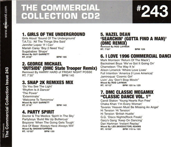 Various : Commercial Collection 243 (2xCD, Comp, P/Mixed)