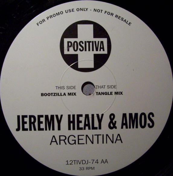 Jeremy Healy & Amos : Argentina (12", M/Print, Promo)