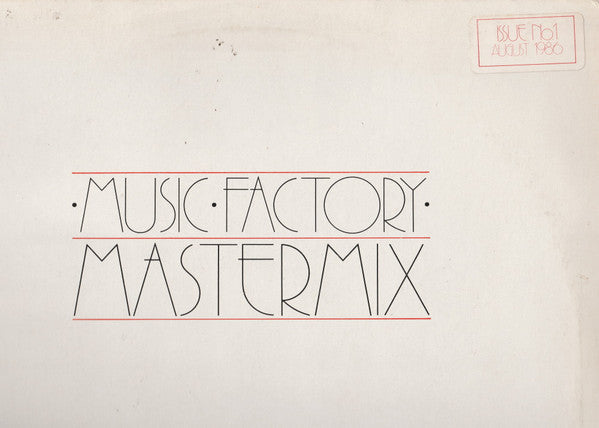 Various : Music Factory Mastermix - Issue No. 1 (2x12", P/Mixed)