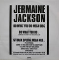 Jermaine Jackson : Do What You Do - Mega Disc (12", Single)