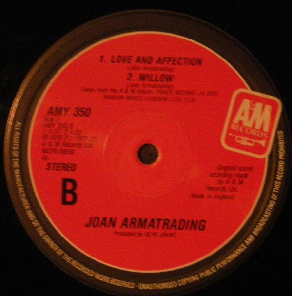 Joan Armatrading : Jesse (12", Single)