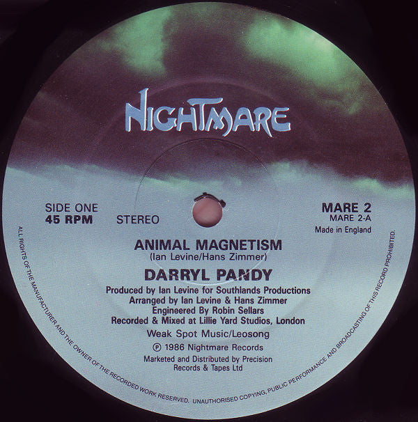 Darryl Pandy : Animal Magnetism (12")