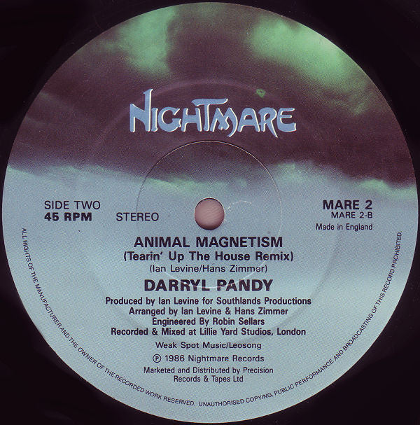 Darryl Pandy : Animal Magnetism (12")