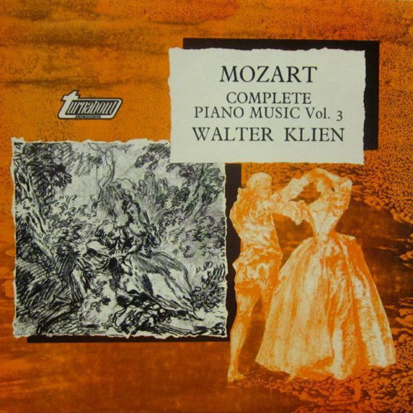 Wolfgang Amadeus Mozart, Walter Klien : Complete Piano Music Vol. 3 (LP)