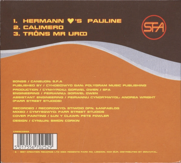 Super Furry Animals : Hermann Loves Pauline (CD, Single)