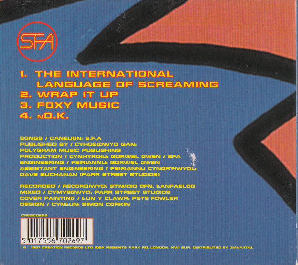 Super Furry Animals : The International Language Of Screaming (CD, Single)